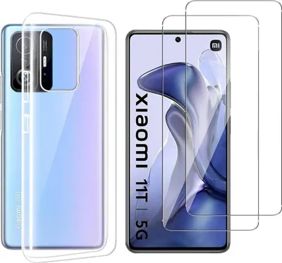 Obrázok produktu pre Puzdro pre Xiaomi 11T / 11T PRO s 2 ochrannými krytmi z tvrdeného skla Phonillico®