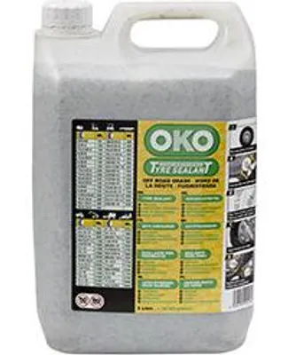 Produktbild von Reifenpannen-Stopfen Präventiv und Kurativ Oko Grün – Off-Road. 5 Liter. Für Nicht- Straßenanwendung