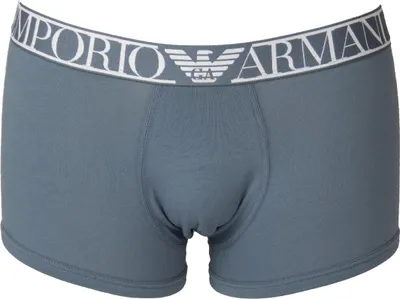 Obrázok produktu pre Pánske boxerky EMPORIO ARMANI, elastické boxerky z pružnej bavlny, spodná bielizeň, č. výrobku 111389 2F729 TRUNK, veľkosť EUR M – CN 170/95 – BR M – MX M, 95 % bavlna, 5 % Elastan