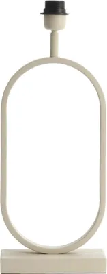 Image de Light & Living - lampe de table - Jamiri - beige - métal - luminaire individuel - E27 - 8196943