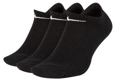 Immagine prodotto di Nike - Calzini "Everyday No Show" per uomo/donna unisex (confezione da 3) MR806 (34 EU - 38 EU) (nero)