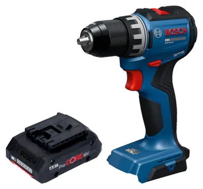 Zdjęcie produktu dla Wiertarko-wkrętarka akumulatorowa Bosch GSR 18V-52 Professional 18 V 70 Nm bezszczotkowa + 1x akumulator ProCORE 4,0 Ah – bez ładowarki