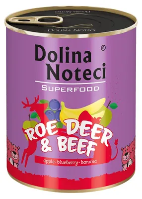 Obrázek produktu pro Dolina Noteci Superfood, Dospělý jedinec, Hovězí, Jelen, 800 g