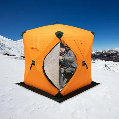 Produktbild von IJsvistent - Schutzunterstand - Pop-up-Zelt - Winterzelt - Campingzelt - Für 1-2 Personen