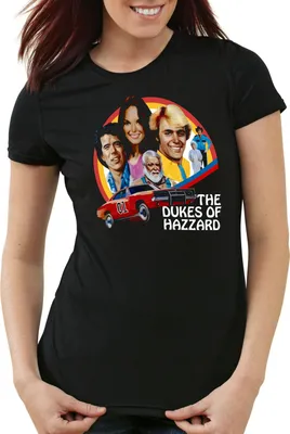 Produktbild von style3 Dukes of Hazzard Damen T-Shirt duke selten allein, Größe:L