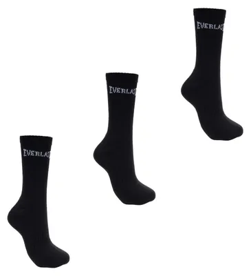 Produktbild von Everlast - Socken für Herren (3er-Pack) GT14368 (41 EU - 45 EU) (Schwarz)