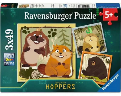 Produktbild von Kinderpuzzle 3x49 Teile - Mabels Abenteuer