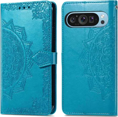 Immagine prodotto di Custodia a libro imoshion Mandala Google Pixel 9 / 9 Pro - Turchese