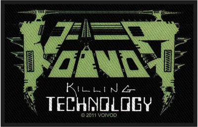 Obrázek produktu pro Voivod - Nášivka "Killing Technology" - Polyester RO6298 (One Size) (Black)