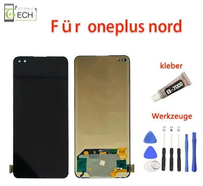 Produktbild von Für OnePlus Nord (AC2003) LCD Display Touch Screen Bildschirm Schwarz Werkzeuge