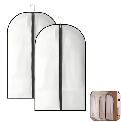 Image de Ensemble de 2 housses de protection pour vêtements longs