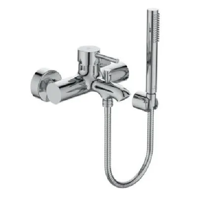 Produktbild von Ideal Standard CeraLine - UP Wannenarmatur, Wandhalterung, mit Zubehör, Chrom BC270AA
