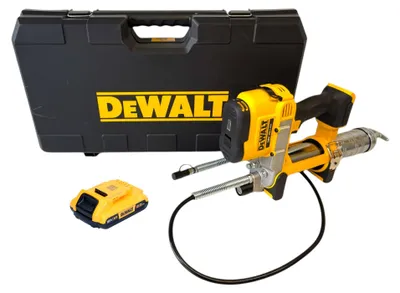 Zdjęcie produktu dla Smarownica akumulatorowa DeWalt DCGG 571 NK 18 V + 1x akumulator 2,0 Ah - bez ładowarki