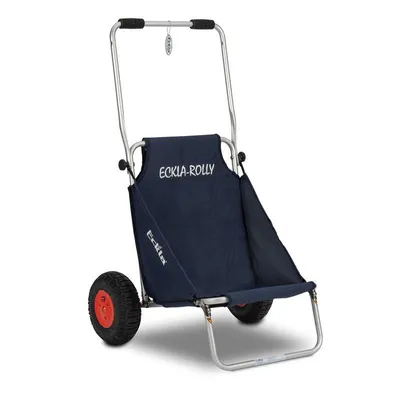Produktbild von Eckla Beach-Rolly Transportwagen Campingstuhl Kajakwagen Sitzwagen, Farbe:Blau ist die ideale Transporthilfe für Surfboards, Kanus, Kajaks
