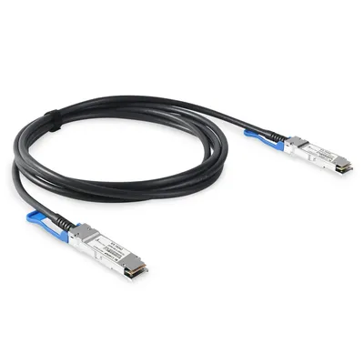 Produktbild von Extralink QSFP28 DAC 100G 3m 30AWG Passivkabel, kompatibel mit QNAP