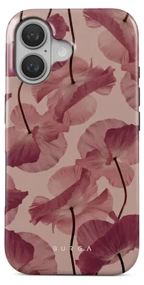 Imagen del producto de BURGA 4772229411979, Obal, Apple, iPhone 16, 15,5 cm (6.1"), Rosa, Rojo