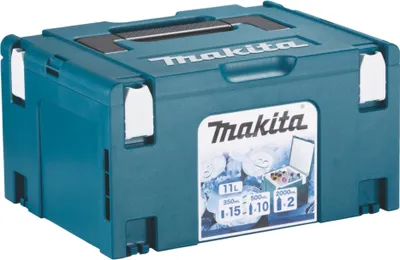 Produktbild von Makita Makpac 3 Kühlbox System Koffer Cool Case 11 Liter Volumen mit Isolierauskleidung ( 198254-2 )