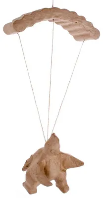 Kran aus Pappmaché, 65 cm, zum Basteln und Dekorieren