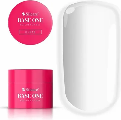 Immagine prodotto di SILCARE Base One Gel Gel ricostruttore per unghie - Trasparente 50 g