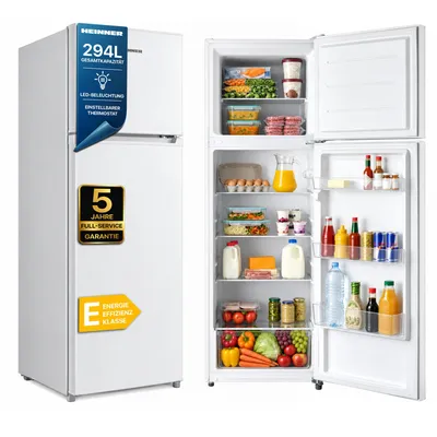 Produktbild von Heinner HF-M294E++, 294 l, ST-T, 40 dB, 2 kg/24h, E, Weiß