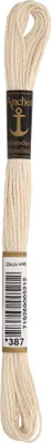 Produktbild von Anchor Sticktwist 4635000-00387 creme Stickgarn, 100 % Baumwolle