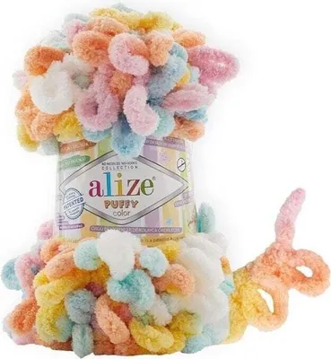 Produktbild von Alize Puffy Color 6521 Strickgarn