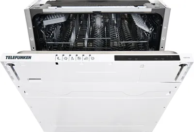 Produktbild von Telefunken ES60V14E Vollintegrierter Geschirrspüler, Einbauspülmaschine, 60 cm, 14 Maßgedecke, 6 Programme, Besteckkorb