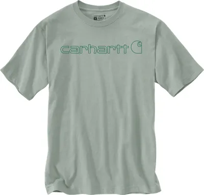 Productafbeelding van Carhartt CORE LOGO T-SHIRT met korte mouwen, model 103361, kleur: seabrook, maat: M