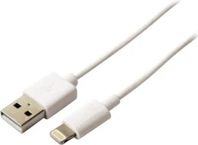 Immagine prodotto di Cavo di collegamento da USB a Lightning Contatto (1 m) Bianco