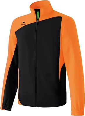 Produktbild von Erima Club 1900 Präsentationsjacke schwarz/neon orange 12
