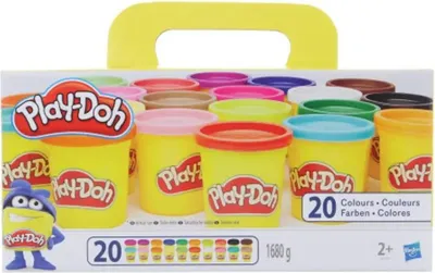 Obrázok produktu pre Play-Doh Balenie Super Color, 2 rok / roky, Akrylonitrilbutadienstyren (ABS)