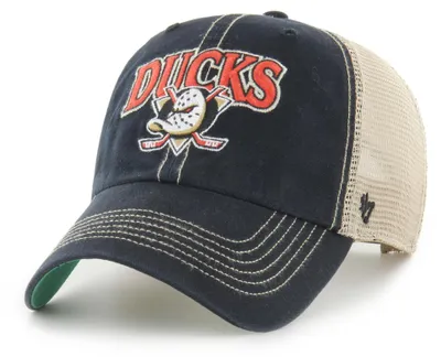 Produktbild von '47 Brand NHL Cap Tuscaloosa '47 CLEAN UP Anaheim Ducks Vintage Black