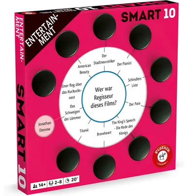 Produktbild von Piatnik - Smart 10 Zusatzfragen - Entertainment Quiz Rätsel Smartbox