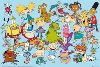 Produktbild von Nickelodeon - Poster - Characters
