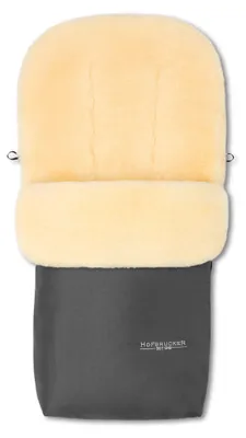 Produktbild von Hofbrucker Lammfell-Fußsack Putzi für Kinderwagen und Buggy