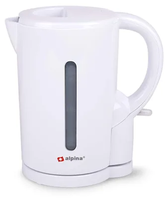 Kabelloser Wasserkocher 1,7 L, 2200 W, Trockengehschutz, Weiß