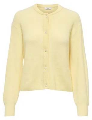 Image de JDY Damen Jdylumi, cardigan à manches longues avec boutons, modèle KNT Noos, couleur Golden Haze, taille S (Europe)