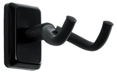Produktbild von Gator Frameworks GFW-GTR-HNGRBLK Gitarrenhalter zur Wandmontage Schwarz
