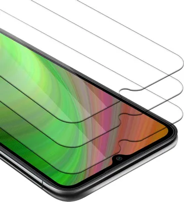 Produktbild von Cadorabo 3x Panzer Folie für Xiaomi Redmi 9A Schutzfolie in natur Folie Tempered Display-Schutzglas