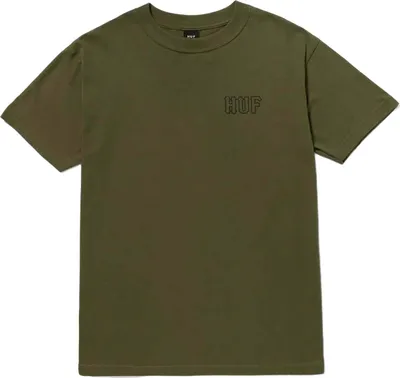 Produktbild von T-Shirt Huf TS01955-OLIVE-GREEN für Herren