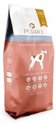 Zdjęcie produktu dla KARMA PERRO Wołowina z jagnięciną dla psów średnich i dużych ras 12 kg