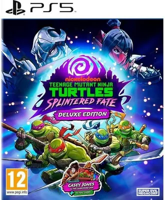 Zdjęcie produktu dla Gra PS5 TMNT Splintered Fate , Edycja Deluxe , Przygodowa gra Roguelike