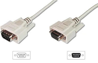 Image de DIGITUS Verlängerungskabel Datatransfer DSub9 St/Bu 10m