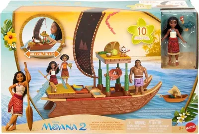 Obrázok produktu pre Disney Princess Disney Moana 2, Akčný / Dobrodružný, 3 rok / roky, Viacfarebný, Plast