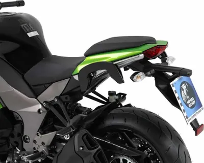 Produktbild von Hepco Becker C-bow Kawasaki Z 1000 Sx 2015-2016 Satteltaschenhalterung Schwarz Schwarz One Size