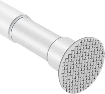 Image de Barre de douche réglable, de 71 à 164 cm, en acier inoxydable robuste, antidérapante, pour salle de bain