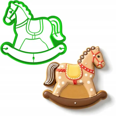 Produktbild von Cookie Master Ausstecher Lebkuchenfigur Pferd 10cm