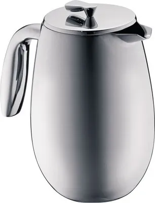 Produktbild von FRENCH PRESS 1,5 L Edelstahl Kaffeebereiter Kaffeekanne Kaffeepresse Neu BODUM