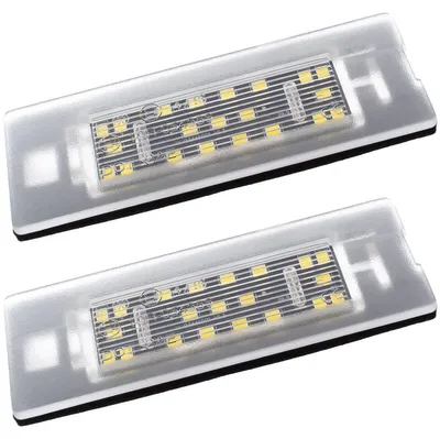 Immagine prodotto di Fari a LED per la targa, 2 pezzi, per Fiat Panda dal 2003, modello 169, codice 312