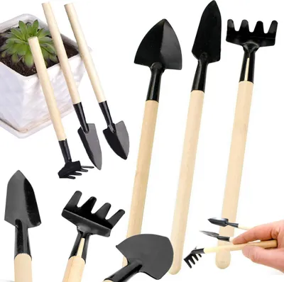 Produktbild von Verk 11423 Mini-Gartenwerkzeug-Set für Topfpflanzen